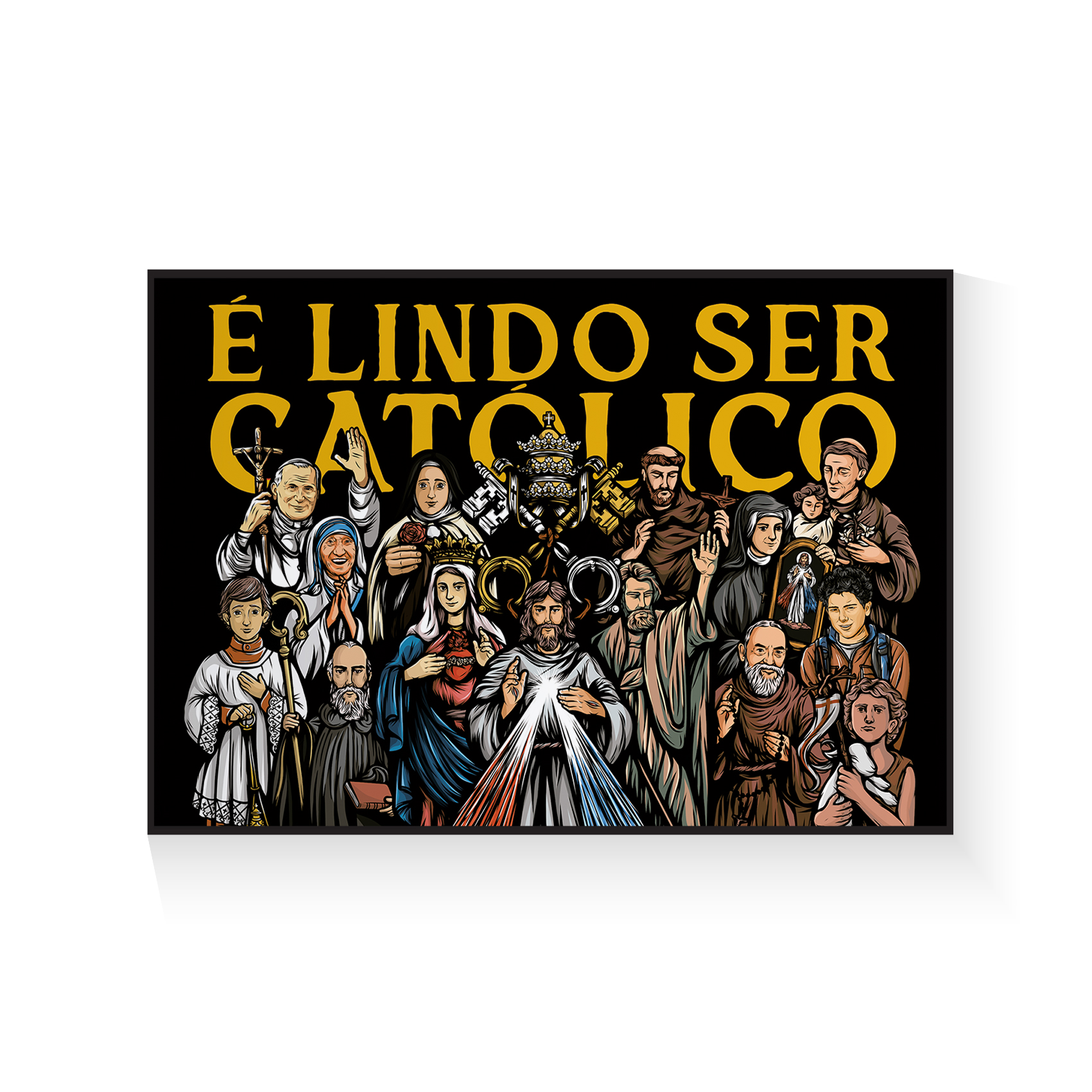 Lindo.jpg É lindo ser Católico – FRETE GRÁTIS ⚡️ - Imagem 1